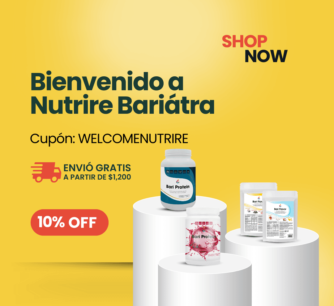 Bienvenido a Nutrire Bariátra aside