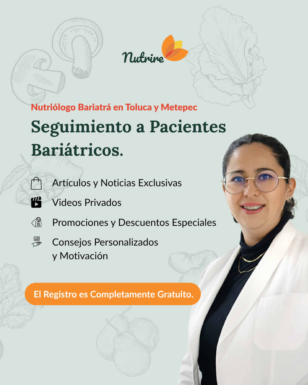 Bienvenido a Nutrire Bariátra